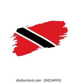 trinidad and tobago flag, vector illustration