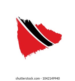 trinidad and tobago flag, vector illustration