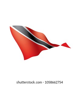 trinidad and tobago flag, vector illustration