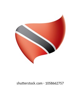 trinidad and tobago flag, vector illustration