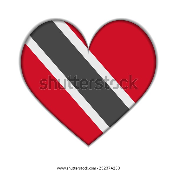 Trinidad Tobago Heart Flag Vector Illustration Stock Vector Royalty Free 232374250 Shutterstock 1310