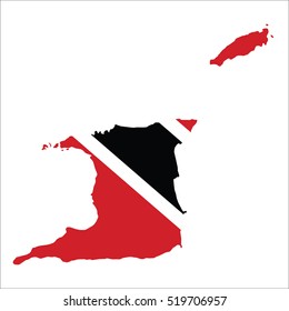 Trinidad And Tobago Map 