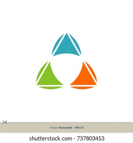 Trinity Celtic Ornamental Logo Template Illustration Design. Vector EPS 10.