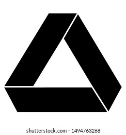 trinity icon design vector template