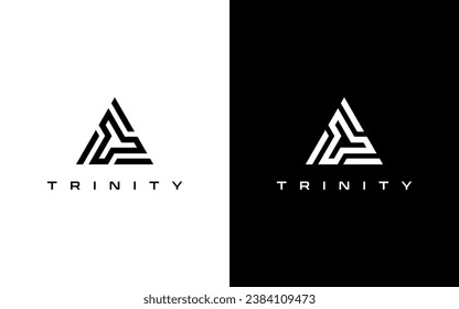 Trinity Icon Vector Logo Template Illustration Design. Vector EPS 10.
