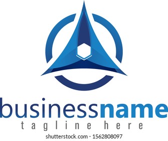 Trinity Logo Vector for Business Industrial Technology