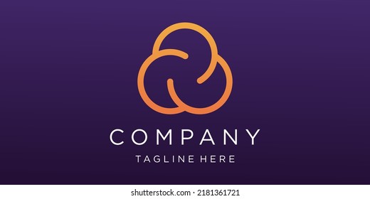 Trinity Logo vector Design Template