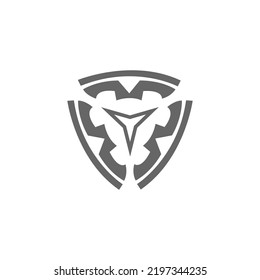 Trinity And Security Logo Design Template
