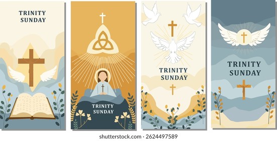 Domingo da Trindade: Ilustrações Cristãs da Santíssima Trindade