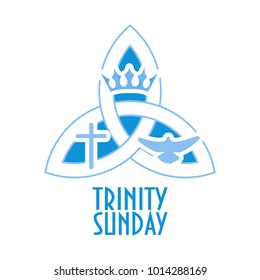 Trinity Sunday is the first Sunday after Pentecost in the Western Christian liturgical calendar, and the Pentecost or Troitsa in Eastern Christianity.