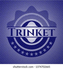 Trinket denim background