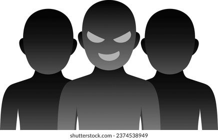A Trio of Bad People