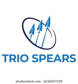 trio speers flach minimalistisch logo design