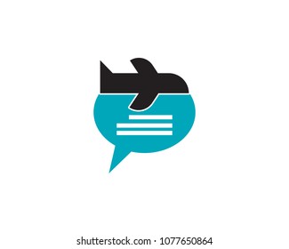 Trip Blog Icon Vector Logo Template Illustration Design