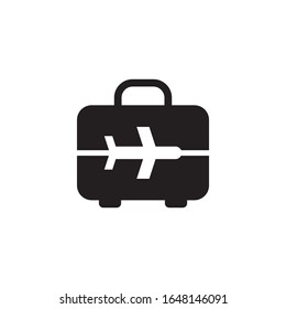 Trip booking logo template vector icon design