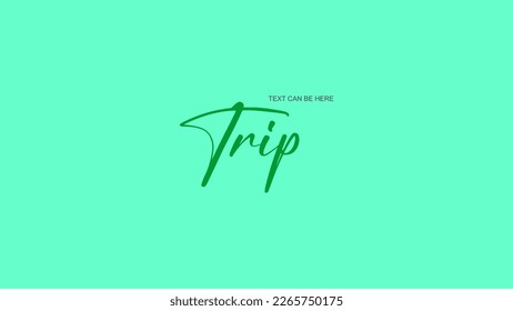 Trip Logo Vector - Mnemonic Artwork