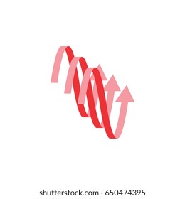 triple up arrow logo