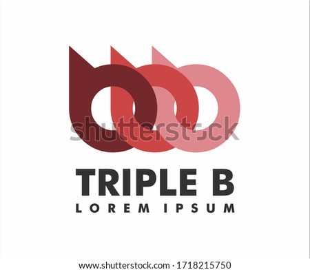 Triple B Logo Vector with EPS10