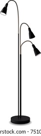 triple floor lamp