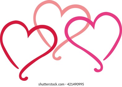 2,091 Triple heart Images, Stock Photos & Vectors | Shutterstock