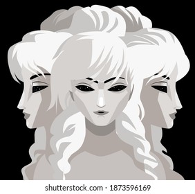 triple headed greek mythology goddess hecate