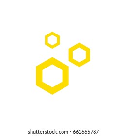 triple hexagon logo