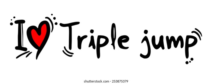 Triple jump love