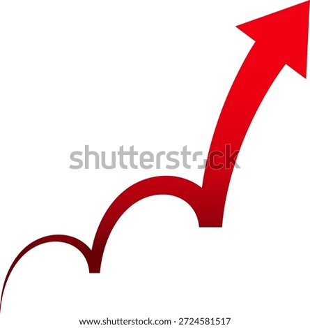 Triple Jump Upward Arrow Isolated Vector Icon
