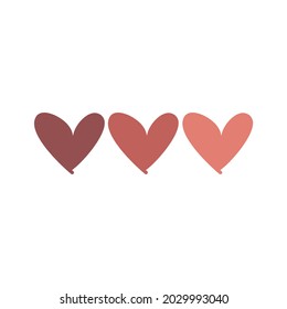 Triple Love Streetwear and Edgy Logos, in Red for Commercial Use
