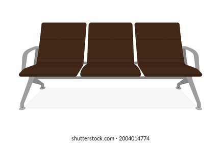 Triple asiento con fondo blanco