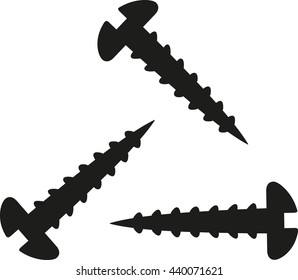 Triple set of screws