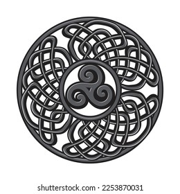 Triple Spiral, ancient Celtic symbol