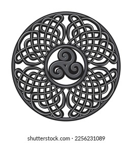Triple espiral, antiguo símbolo celta