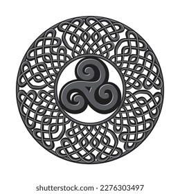 Triple Spiral, ancient Celtic symbol