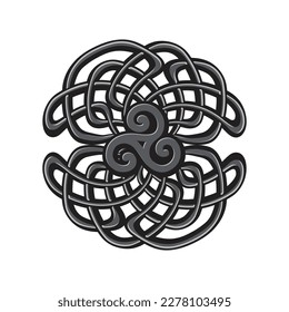 Triple Spiral, ancient Celtic symbol