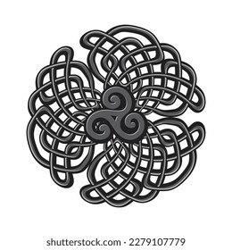 Triple Spiral, ancient Celtic symbol