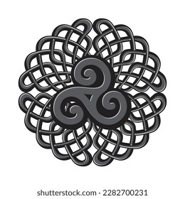 Triple espiral, antiguo símbolo celta