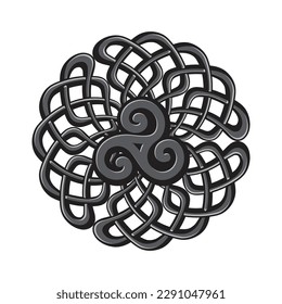 Triple Spiral, ancient Celtic symbol