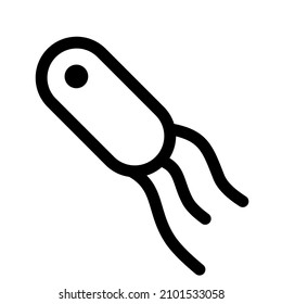 Triple strand virus with a bacterial host Layout
