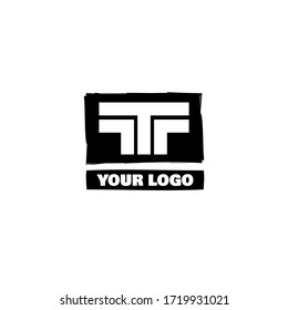 triple T logo vector modern