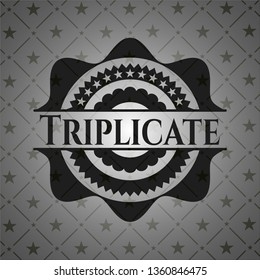 Triplicate dark emblem
