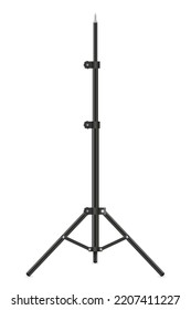 tripod for flash and softbox in a photo studio vector illustration isolated on white background