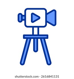 Tripod Icon Element For Design