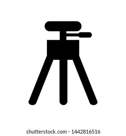 tripod icon. flat illustration. tripod vector icon