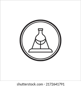 tripod icon in line style