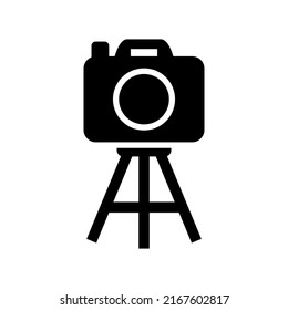 tripod icon or logo isolated sign symbol vector illustration - high quality black style vector icons
