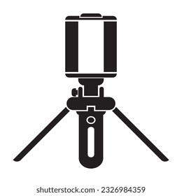 Diseño de símbolo vectorial de icono trípode