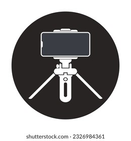 Tripod icon vector illustration symbol design