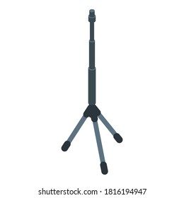 Tripod light icon. Isometric of tripod light vector icon for web design isolated on white background