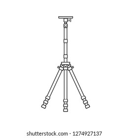 Tripod vector icon,Flat design.